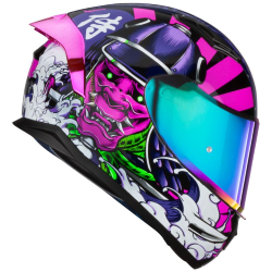 CASCO HAX CERRADO OBSIDIAN TALLA L SAMURAI COLOR ROSA