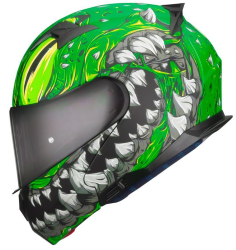 CASCO HAX ABATIBLE AMATITA TALLA XXL MUTANT COLOR VERDE