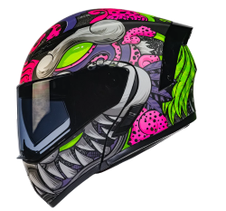 CASCO KOV ABATIBLE ESTELAR TALLA S BALAM VARIOS COLORES C/ LUZ LED
