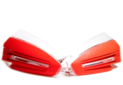 PROTECTOR DE MANIJA C/ LUZ LED UNIVERSAL COLOR ROJO