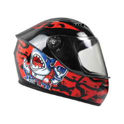 CASCO GHIRA INFANTIL GH1300 TALLA XS SHARK ROJO