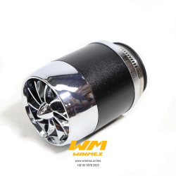 FILTRO DE AIRE ALTO FLUJO TURBINA COLOR NEGRO 42MM