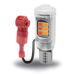 Foco LED De Pellizco 16 Hiperled Duo LUZ ROJA/AmaRILLA