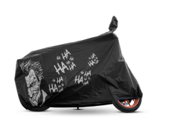 FUNDA P/ MOTOCICLETA DC COMICS JOKER COLOR NEGRO