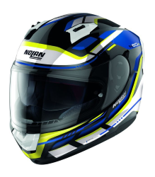 CASCO NOLAN CERRADO N60-6 TALLA M LANCER 64 AZUL/AMARILLO