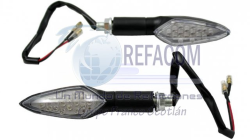DIRECCIONAL MATSUMA LED LUZ BLANCA COLOR NEGRO MATE SEÑALERO