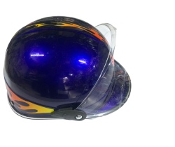 CASCO CACHUCHA 203 C/ MICA COLOR AZUL
