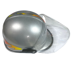 CASCO CACHUCHA 203 C/ MICA COLOR GRIS