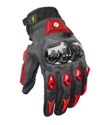 GUANTES KOV DC FLASH TALLA M COLOR ROJO