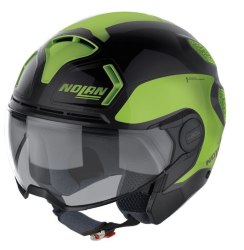 CASCO NOLAN 3/4 N30-4 UNCHARTED 22 TALLA S COLOR NEGRO/VERDE