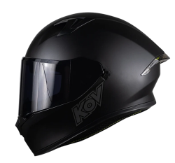 CASCO KOV CERRADO PIXEL TALLA S COLOR NEGRO MATE