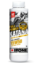 ACEITE IPONE 15W50 4 TIEMPOS FP KATANA SINTETICO 1LT JASO MA2 API