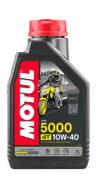 ACEITE MOTUL 4 TIEMPOS 5000 10W40 1LT SEMI SINTETICO