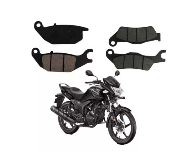 BALATAS FRENO DE DISCO P/ HERO HUNK 150R (DELANTERA Y TRASERA)