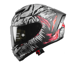 CASCO KOV CERRADO AIRCUT TALLA XXL CARNIVOR COLOR NEGRO MATE