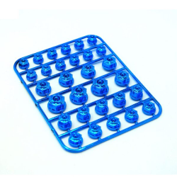 TAPON DECORATIVO P/ TORNILLERIA COLOR AZUL TIPO CUPULA