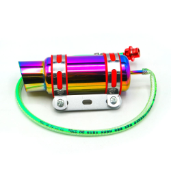 ENFRIADOR DE ACEITE DE MOTOR COLOR TORNASOL CONECCION UNIVERSAL