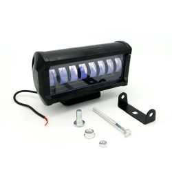 FARO BARRA LED LUPA RECTANGULAR 8 LED LUZ FIJA BLANCA