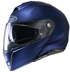 CASCO HJC ABATIBLE I90 SOLID TALLA M COLOR AZUL