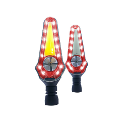 DIRECCIONAL LED SECUENCIAL TIPO HELICE LUZ AMARILLA/ROJA
