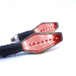 DIRECCIONAL LED SECUENCIAL TIPO RECTANGULAR LUZ AMARILLA/ROJA