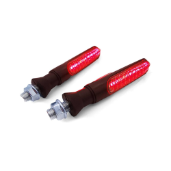 DIRECCIONAL LED SECUENCIAL TIPO VELA LUZ ROJA/AMARILLA