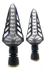 DIRECCIONAL LED SECUENCIAL TIPO PINO LUZ BLANCA