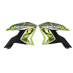 CUBIERTAS DE TANQUE DM 200 COLOR NEGRO/VERDE