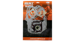 JUEGO DE EMPAQUES DE MOTOR COMPLETOST70/APRISA/ZANETTI 70CC