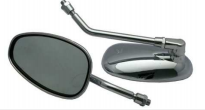 ESPEJO P/ CHOPER OVALADO CROMADO RETROVISOR