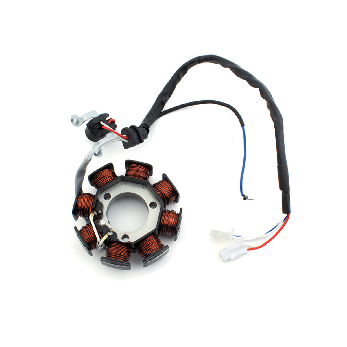 ESTATOR 8 BOBINAS CORRIENTE CONTINUA 110CC HIJOY