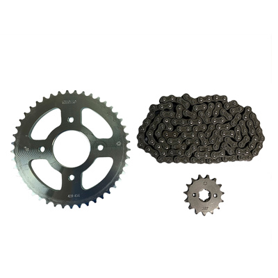 KIT DE SPROCKET CHOHO P/ GIXXER 155 45T X 15T (428H X 132L) KIT ARRASTRE
