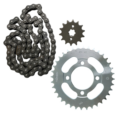 KIT DE SPROCKET CHOHO P/ AT 110 AT 110RT XT 110RT (36 X 14T 428H X 100L) KIT ARRASTRE