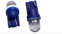 FOCO LED DE PELLIZCO T10/T13 12V LUZ AZUL VELA VELITA