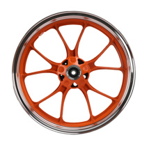 RIN DELANTERO COMPLETO VENTO NITROX 200 COLOR NARANJA
