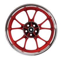 RIN TRASERO COMPLETO VENTO NITROX 250 COLOR ROJO