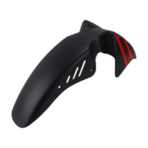 SALPICADERA DELANTERA P/ VENTO TORNADO 250 COLOR NEGRO/ROJO