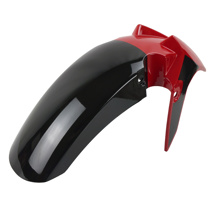 SALPICADERA DELANTERA P/ FT 250TS (21) COLOR ROJO/NEGRO