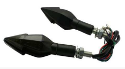 DIRECCIONAL BI-COLOR 12V 14 LEDS 4 CABLES LUZ AMARILLO/VERDE SEÑALERO