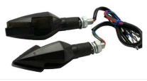 DIRECCIONALES BI-COLOR 12V 14 LEDS LUZ AMARILLO/ROJO SEÑALERO