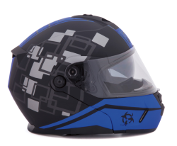 CASCO URBAN COLOR AZUL TALLA L SAYTO ABATIBLE