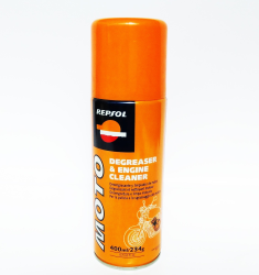 DESENGRASANTE Y LIMP DE MOTOR REPSOL 400 ML