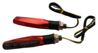DIRECCIONAL LED MATSUMA COLOR ROJO 12V LUZ AMARILLA SEÑALERO