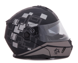 CASCO URBAN COLOR GRIS TALLA L SAYTO ABATIBLE