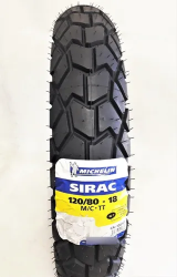 LLANTA MICHELIN 120/80-18 62T CC SIRAC