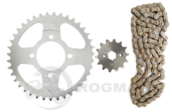 KIT DE SPROCKET C-90 STR ST 70 ST 90 KIT ARRASTRE