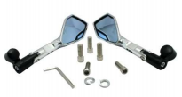 ESPEJO P/MOTO IRON RACING ITALIA PLATA RETROVISOR
