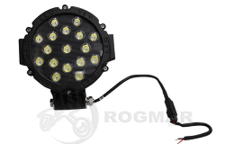 FARO 17 LEDS REDONDO 7 51W 9-32W NEGRO