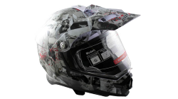 CASCO IRON RACING CROSS IR-819 TALLA L MODELO NOVIA SALVAJE DOT