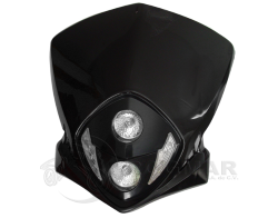 FARO LED C/BASE UNIVERSAL STRABISMUS NEGRA TIPO CROSS